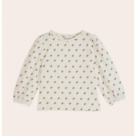 T-SHIRT JONQUILLE ECRU