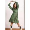 ROBE MYTHICAL GREEN - POM AMSTERDAM