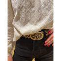 CEINTURE  AMINA LEOPARD