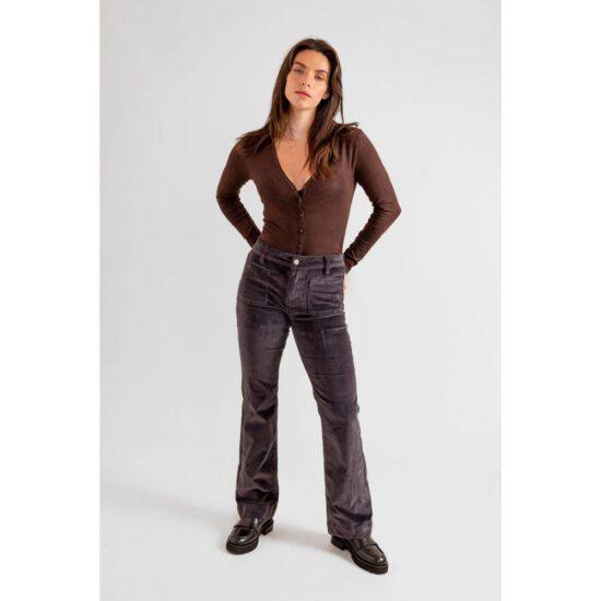 JEANS BOOT CUT BELLA CARBONE