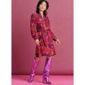ROBE FIERY PINK