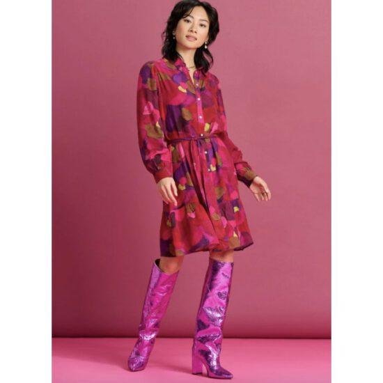 ROBE FIERY PINK