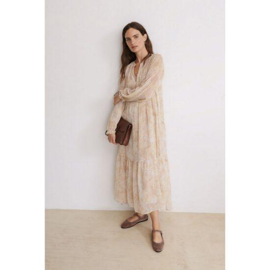 ROBE BEATRICE ORGANIC PRINT