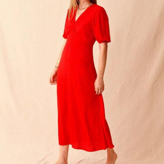 ROBE SALMA ROUGE