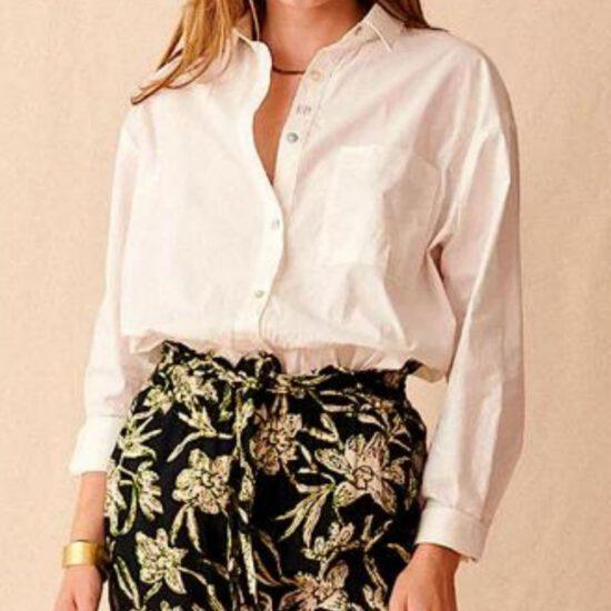 CHEMISE SESAME BLANC