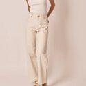 JEANS FAUVE GREIGE