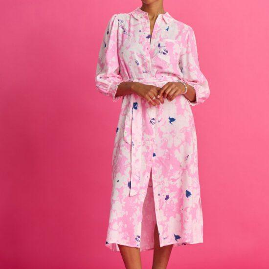 ROBE LILIES PINK