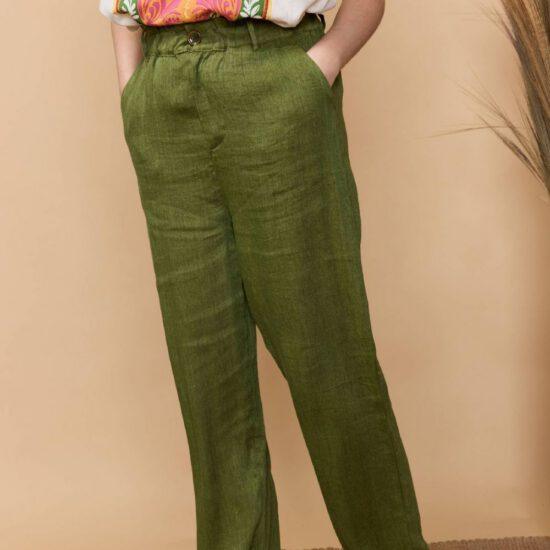PANTALON NADERE VERT