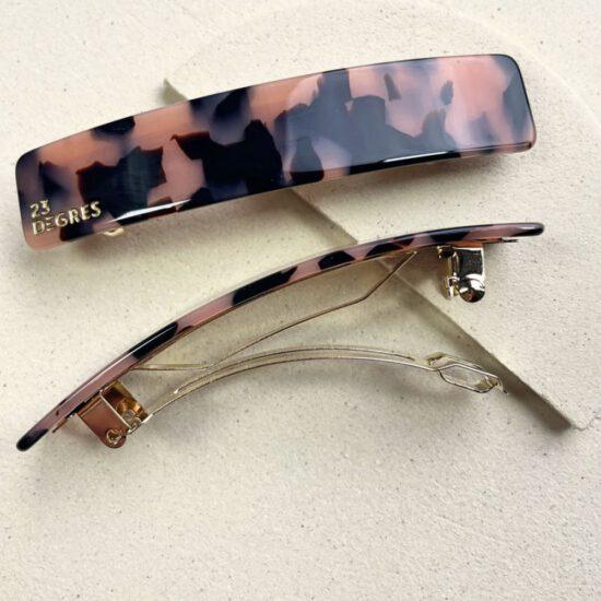 BARRETTE CLIC CLAC ROSE -  23 DEGRES