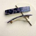 BARRETTE CLIC CLAC VIOLETTE -  23 DEGRES