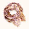 BIG FOULARD LATIKA "FLORA BOLD" LAVANDE