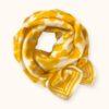 BIG FOULARD LATIKA "FLORA BOLD" CITRON