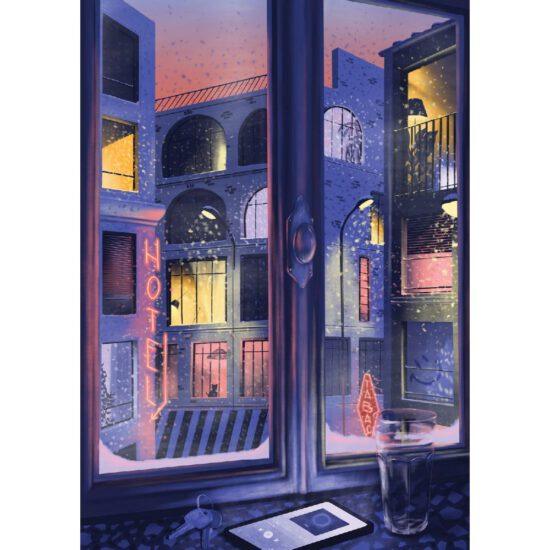 PUZZLE LA NEIGE QUI TOMBE - JOUR FERIE – Image 2