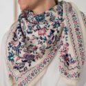 GRAND FOULARD GOA MYRTILLE