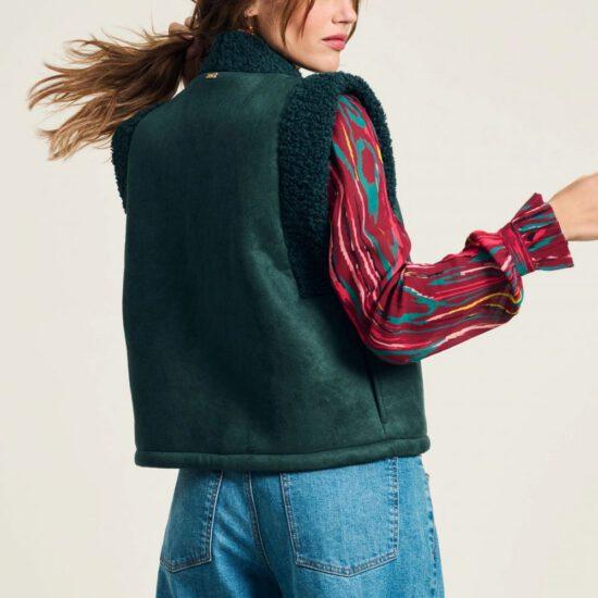 GILET LAMMY GREEN – Image 3