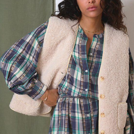 VESTE POLA ECRU – Image 2