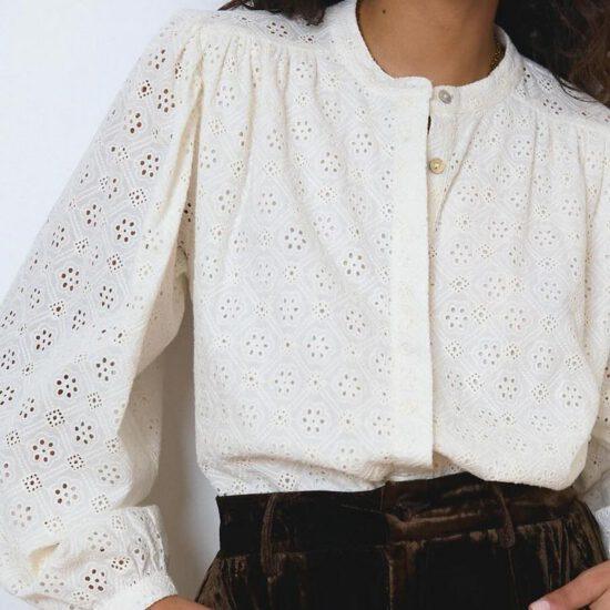 BLOUSE KETTY ECRU* – Image 2