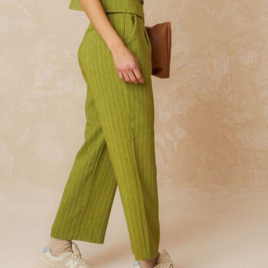 PANTALON JARED VERT – Image 2