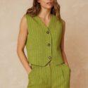 GILET GERALDO VERT