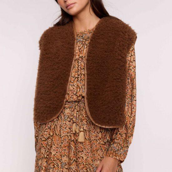 GILET SAMBA CAMEL – Image 2