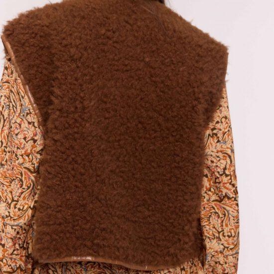 GILET SAMBA CAMEL – Image 3