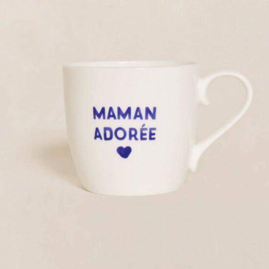 MUG MAMAN ADOREE BLEU  - EMOI EMOI