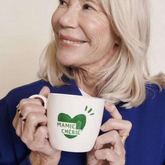MUG MAMIE CHERIE VERT SAPIN  - EMOI EMOI