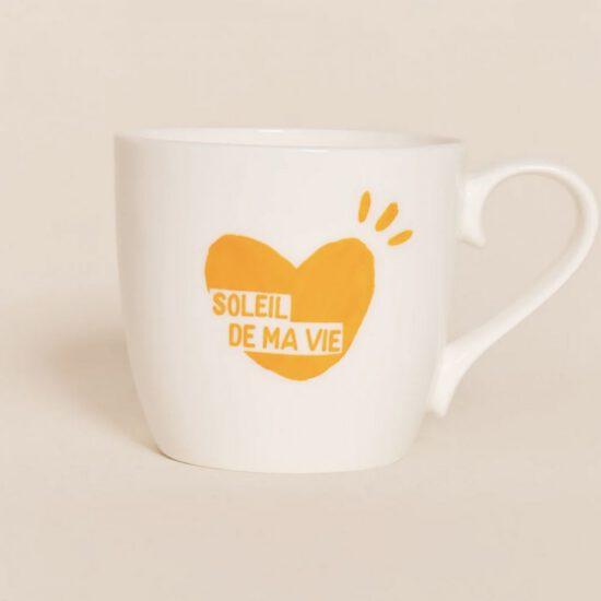 MUG SOLEIL DE MA VIE JAUNE  - EMOI EMOI