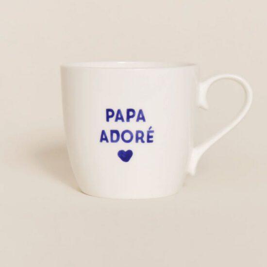 MUG PAPA ADORE BLEU  - EMOI EMOI