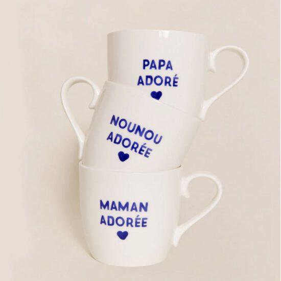 MUG PAPA ADORE BLEU  - EMOI EMOI – Image 2
