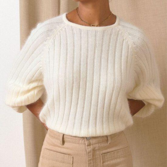 PULL TIMOTHE ECRU – Image 2