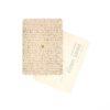 CARTE POSTALE COEUR / DORE / OLD LETTER