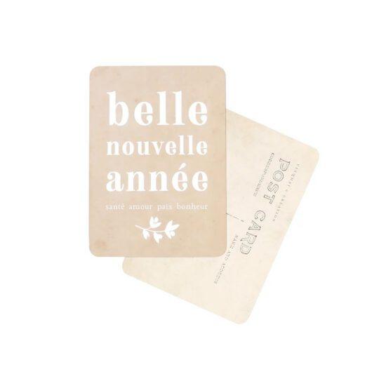 CARTE POSTALE BELLE NOUVELLE ANNEE / ADAM