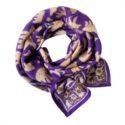 BIG FOULARD LATIKA OURS VIOLET