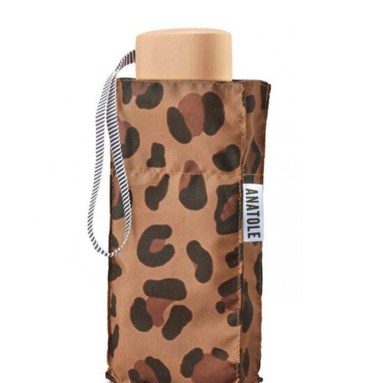MINI PARAPLUIE IMPRIME LEOPARD - ANATOLE