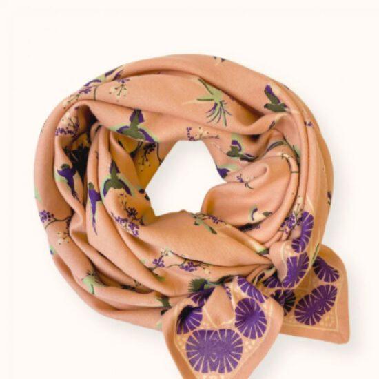 BIG FOULARD LATIKA CERISIER BLUSH