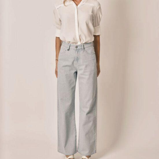 JEANS FOREST STRIPE RED - F.A.M – Image 2