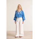 PANTALON VOLTAIRE ECRU - GARANCE
