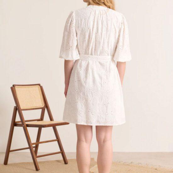 ROBE VALERIE ECRU - GARANCE – Image 3