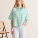 CHEMISE VERNON VERT - GARANCE