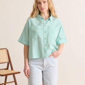 CHEMISE VERNON VERT - GARANCE