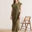 ROBE VALENE KAKI - GARANCE