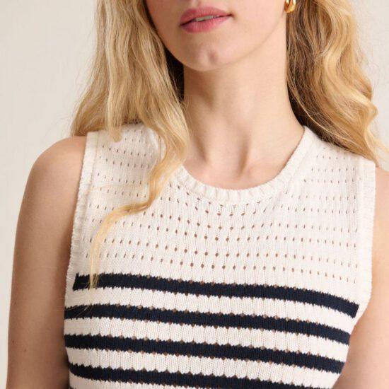 ROBE VIVIANNE MARINE - GARANCE – Image 2