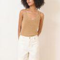 TOP GIROLLE DORE - GARANCE