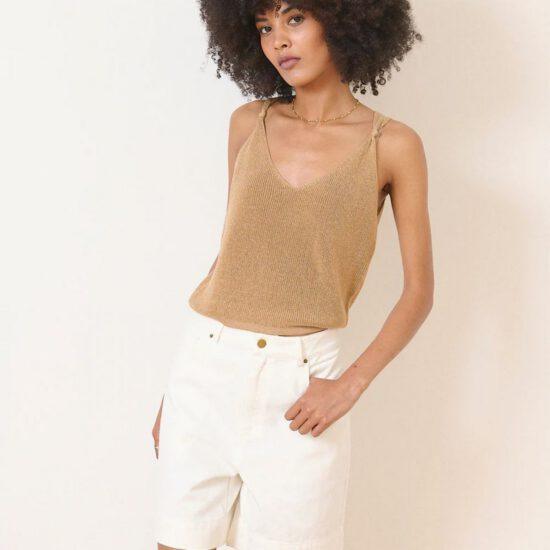 TOP GIROLLE DORE - GARANCE – Image 2