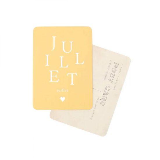 CARTE POSTALE JUILLET / ADELE - CINQMAI