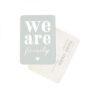 CARTE POSTALE WE ARE FAMILY / VINTAGE PAPER - CINQMAI