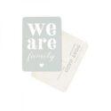 CARTE POSTALE WE ARE FAMILY / VINTAGE PAPER - CINQMAI