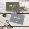 CARTE POSTALE PAPA JE T'AIME / ADELE / BLEU STONE - CINQMAI