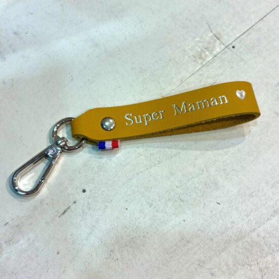 PORTE CLES SUPER MAMAN